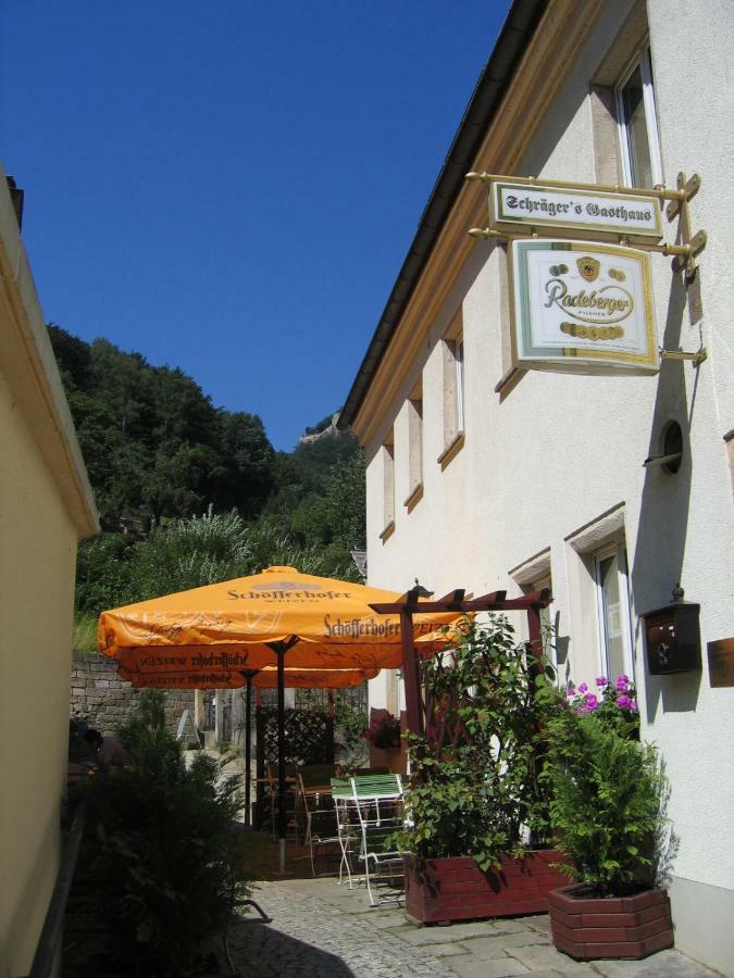 Pension Schrägers Königstein Exterior foto